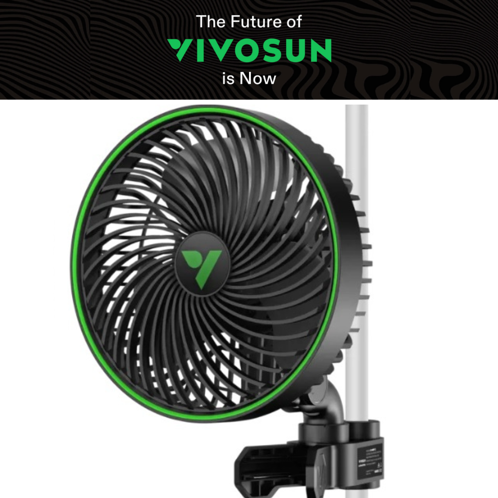VIVOSUN AeroWave Oscillating Clip Fans