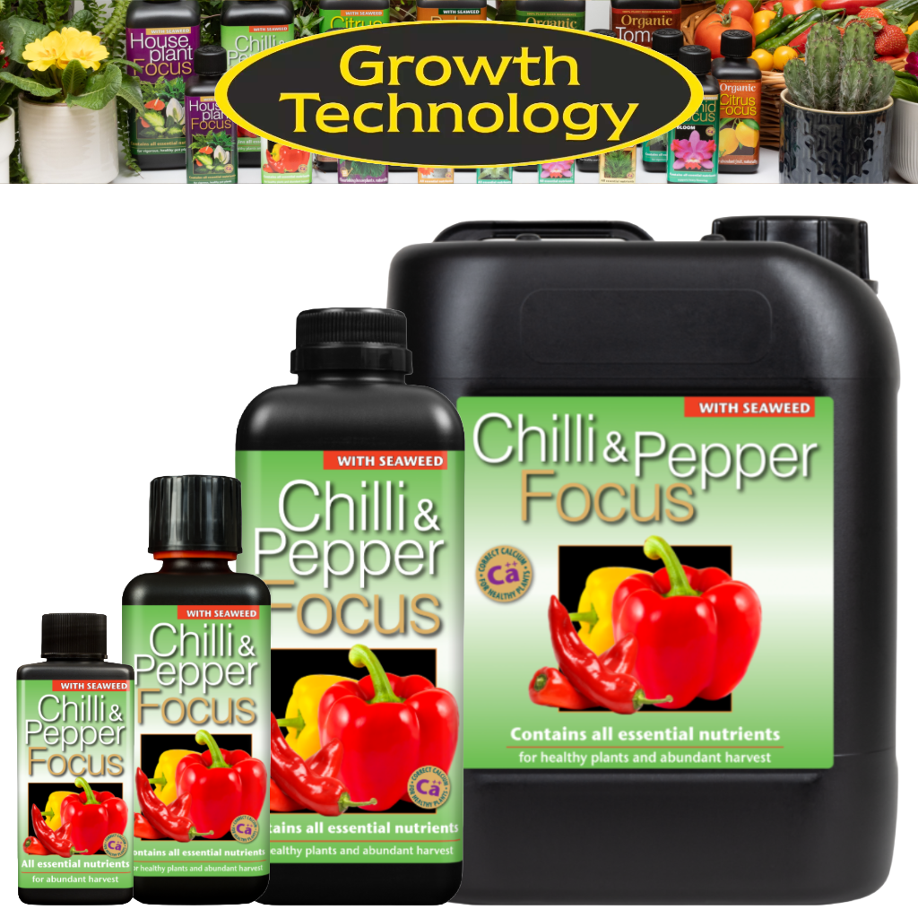 Growth Technology Chilli Focus - Liquid Fertiliser for Healthy Chilli ...