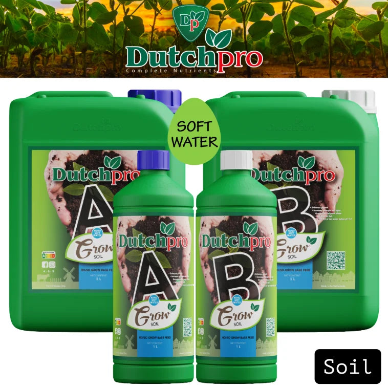 DutchPro Soil Grow A&B RO/Soft Water