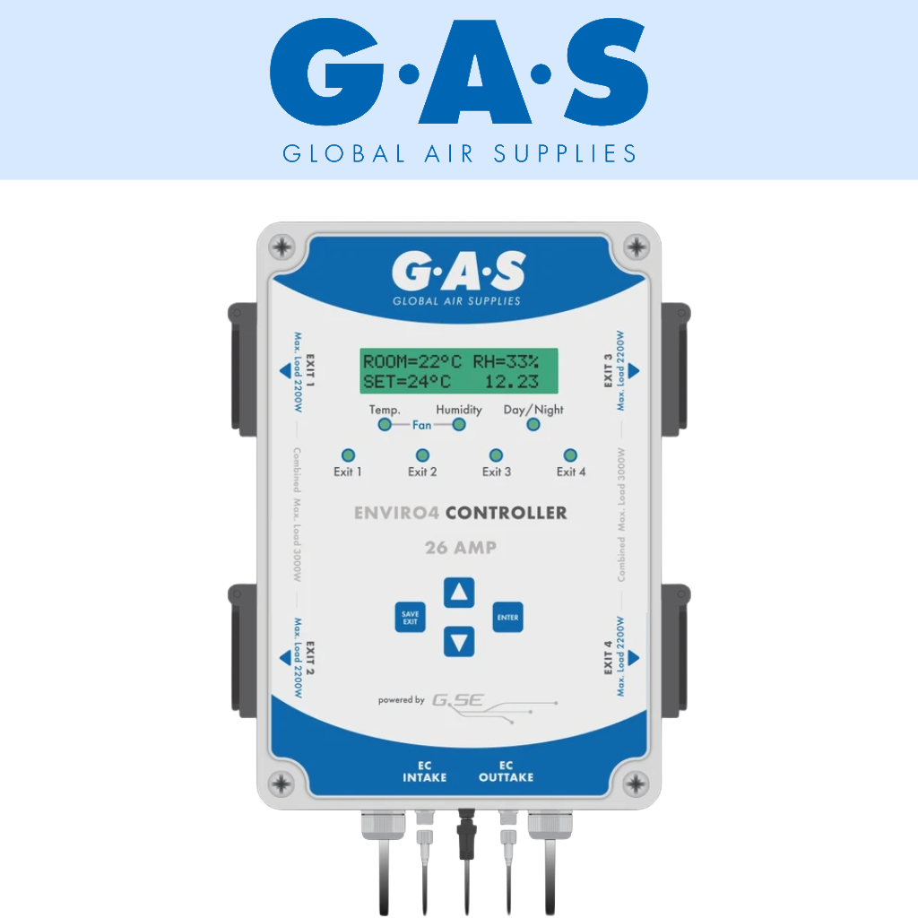 G.A.S ENVIRO4 FAN CONTROLLER