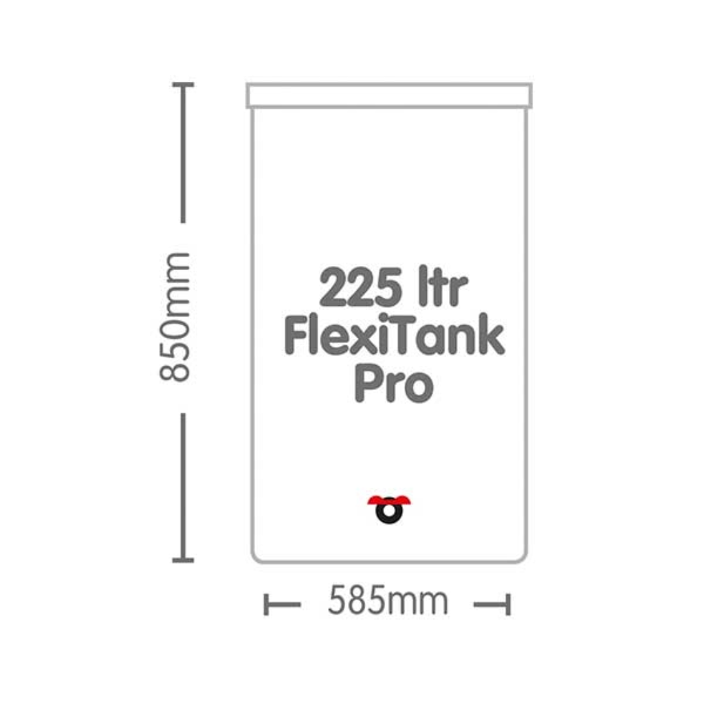 Autopot PRO Flexi Tank (White)