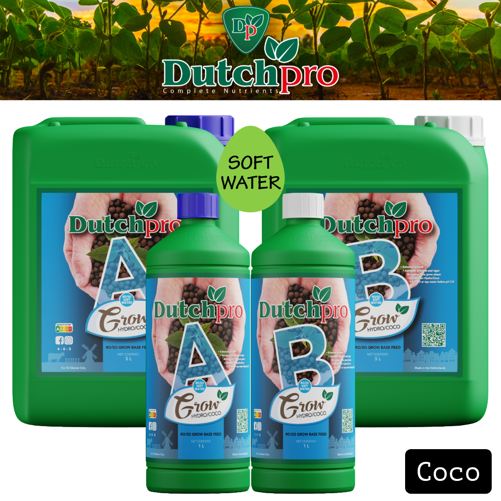 DutchPro Coco/Hydro Grow A&B (Soft Water)
