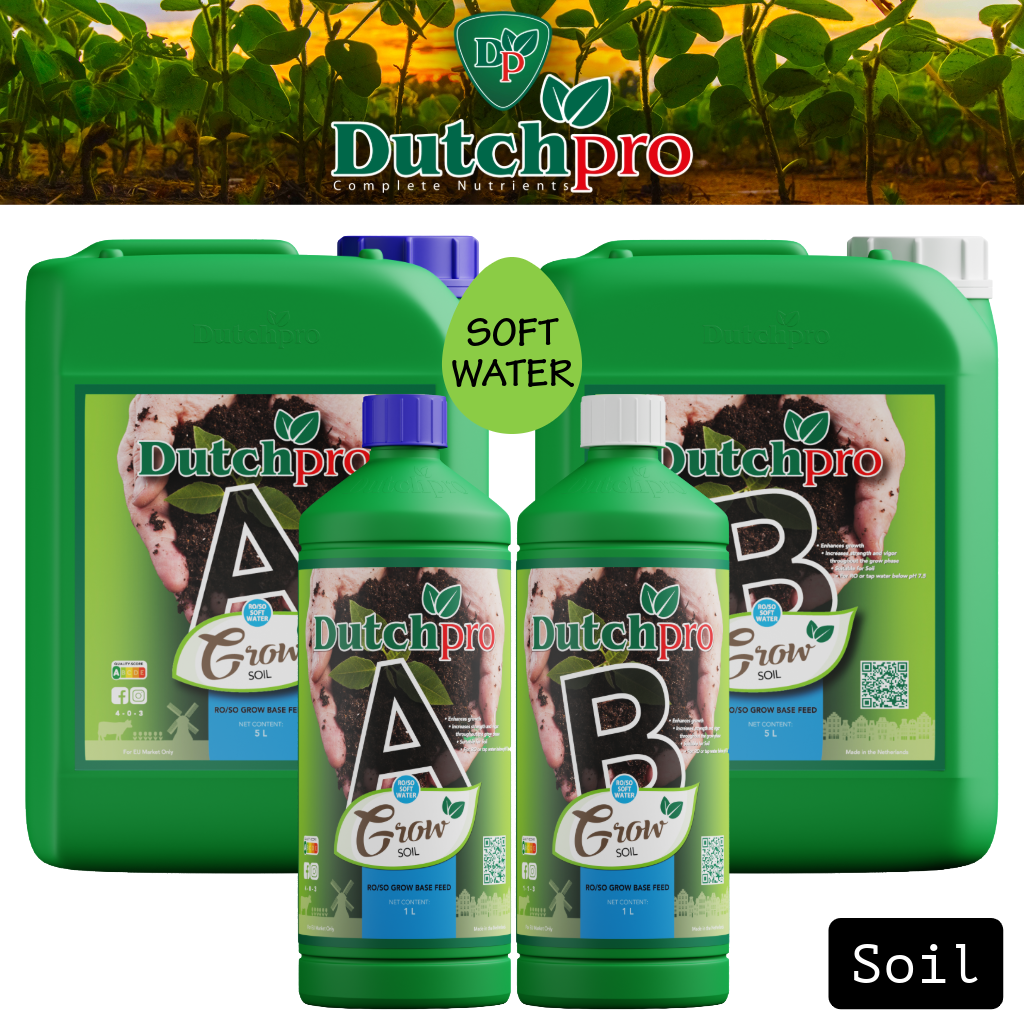 DutchPro Soil Grow A&B RO/Soft Water