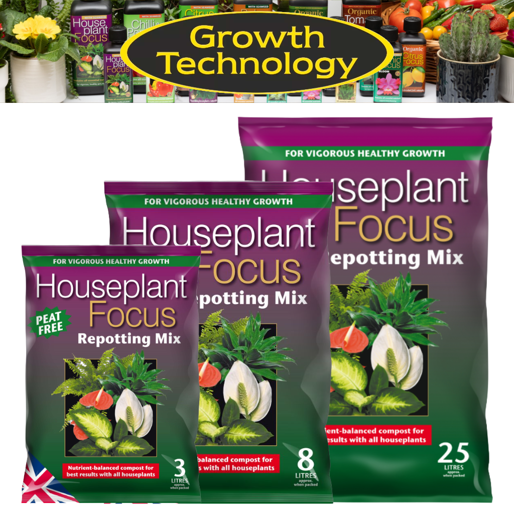 Growth Technology Houseplant Focus Repotting Mix