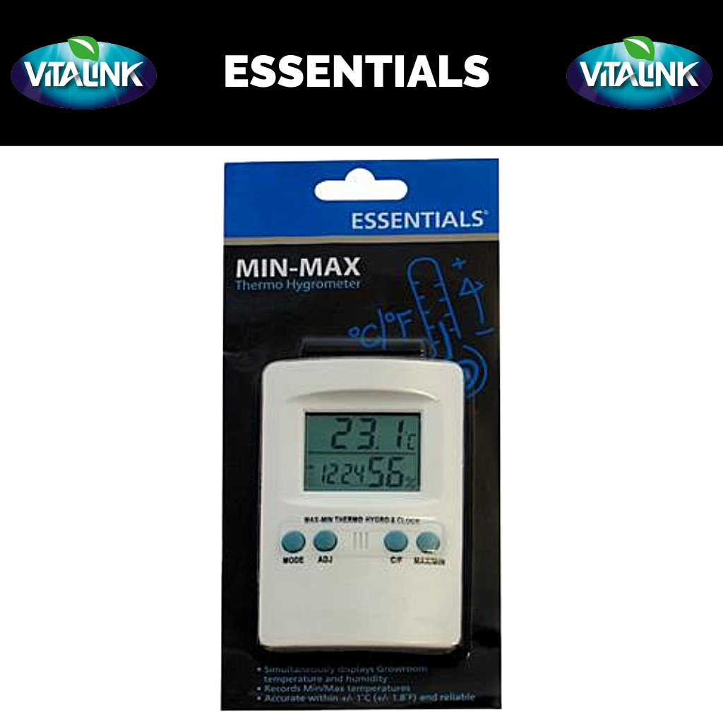 Essentials Digital Min-Max Thermo Hygrometer
