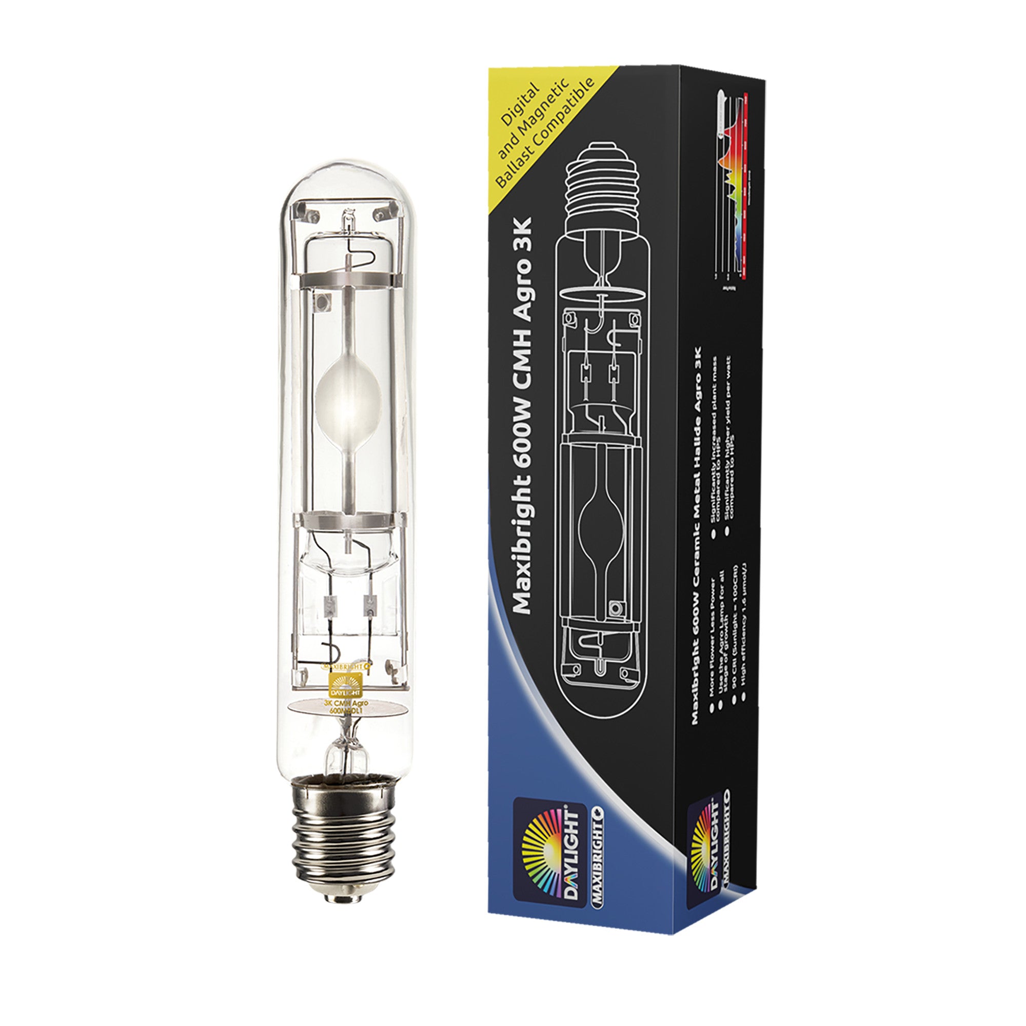 Maxibright 600W  HPS Bulbs