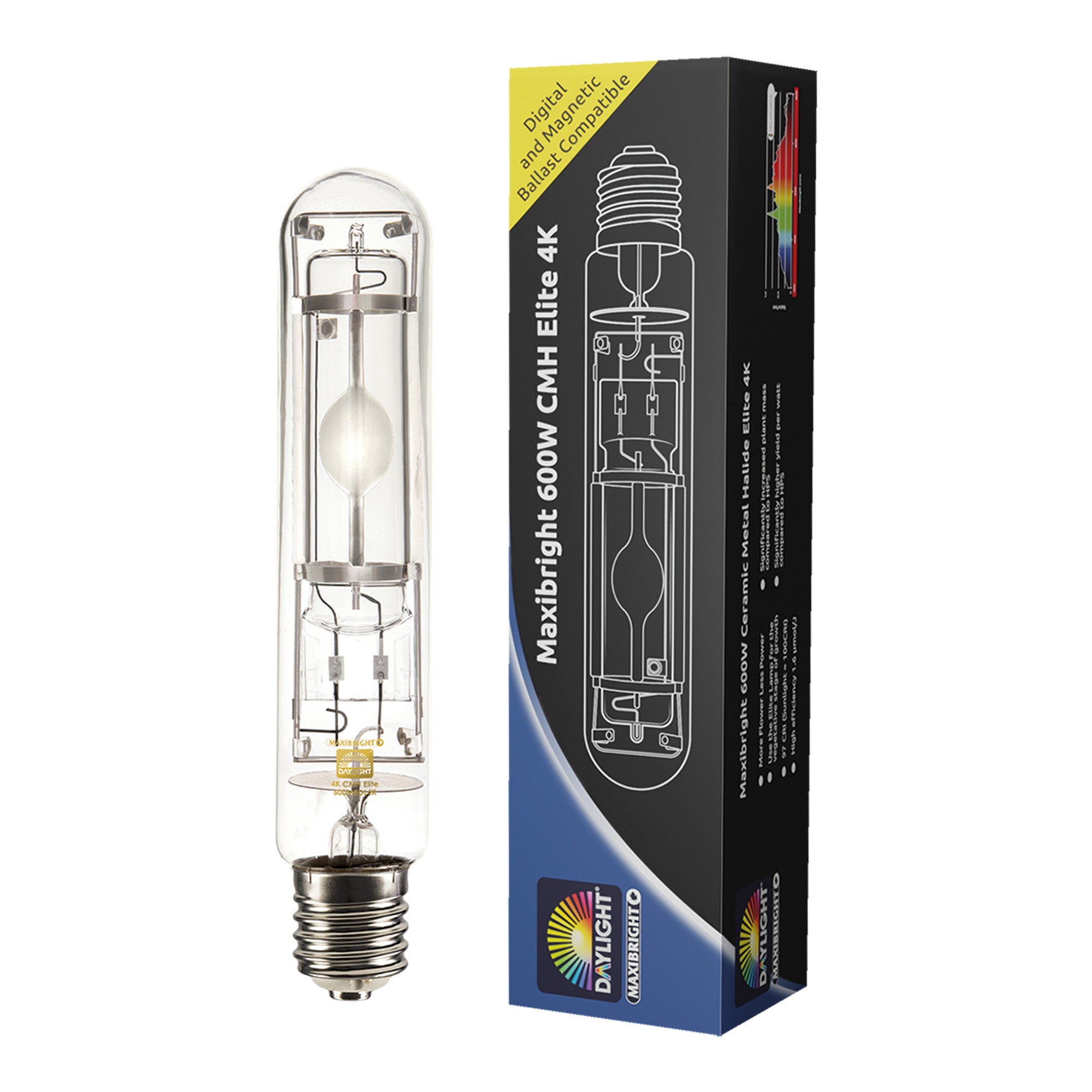 Maxibright 600W  HPS Bulbs