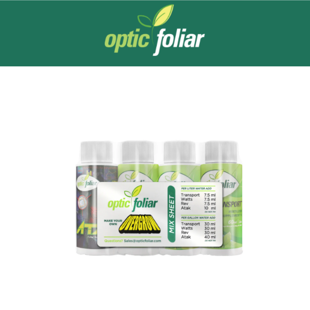Optic Foliar Overgrow Concentrate Starter Pack