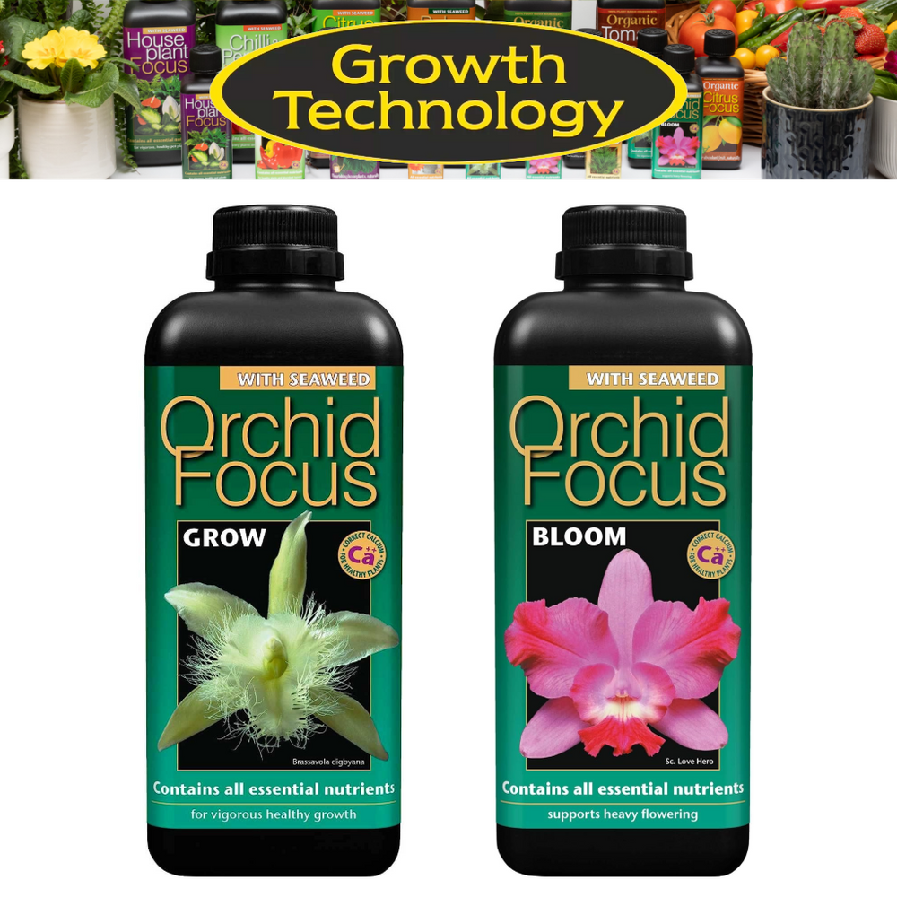 Growth Technology Orchid Focus Grow & Bloom - Nutrient Solution for ...