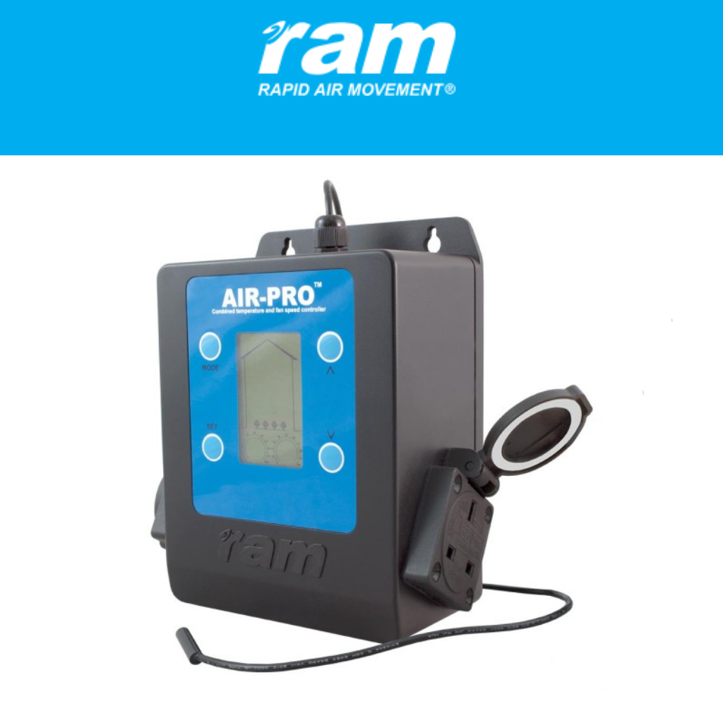 RAM Air-Pro II Fan Speed Controller Twin Fan