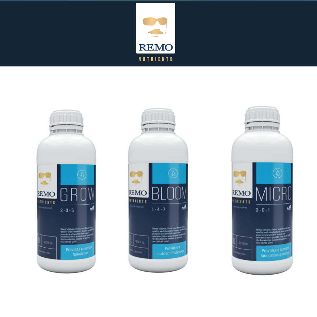 Remo Nutrients Base Nutrient Kit  1Ltr