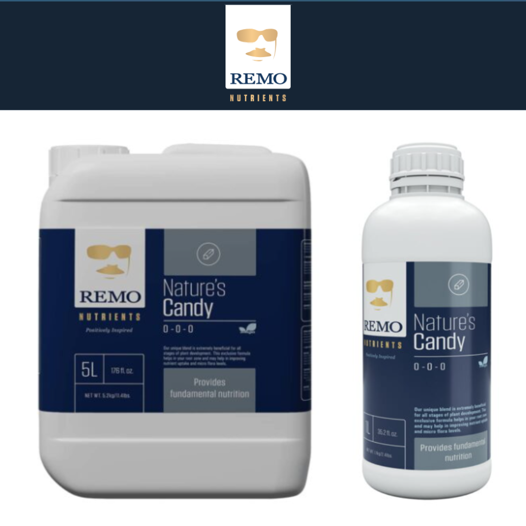 Remo Nutrients Natures Candy 1 Ltr and 5 Ltr