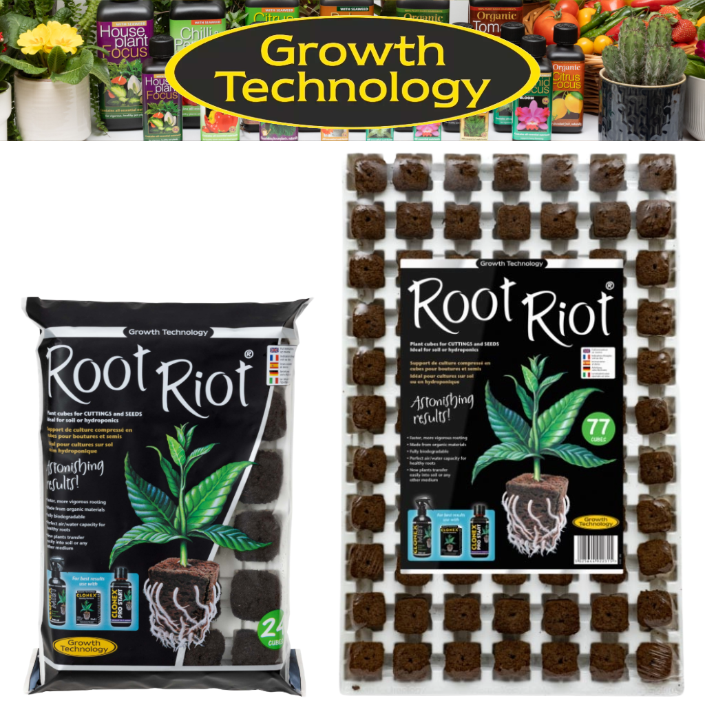 Growth Technology Root Riot Trays