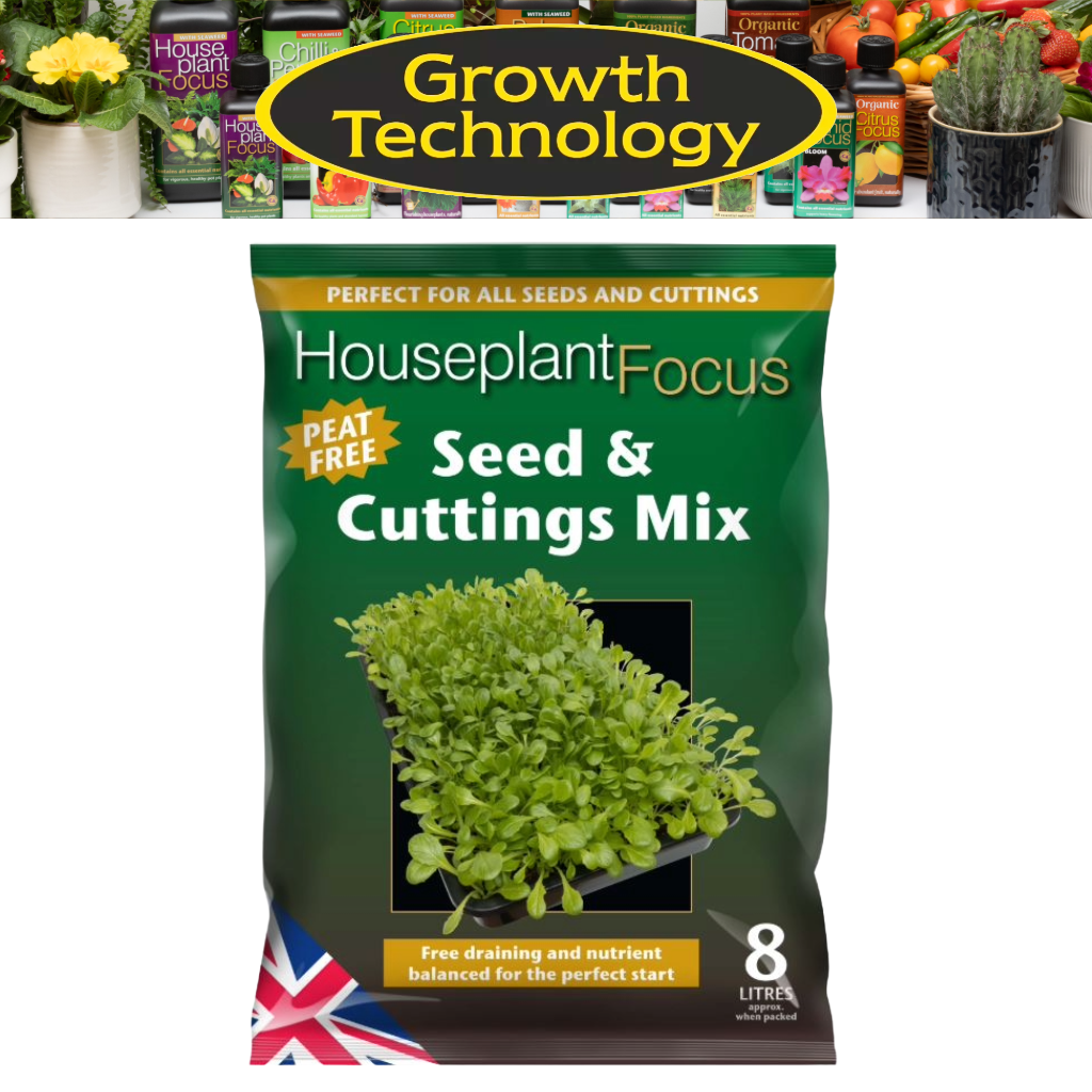 Houseplant Focus Seed and Cuttings Potting Mix 8L Peat Free