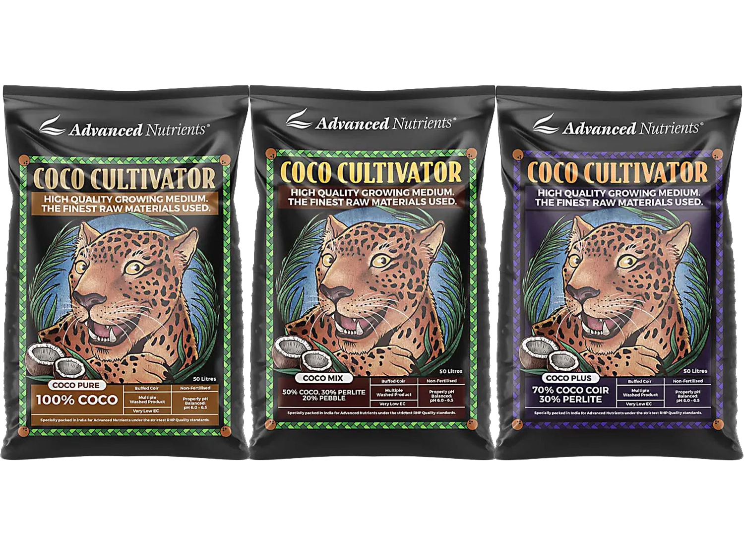 Advanced nutrients Cultivator Series 50% Coco / 30% Perlite / 20% Clay Pebbles - 50 Litre