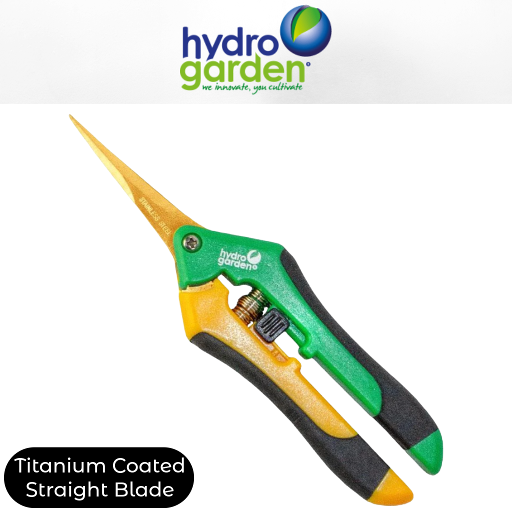 Titanium Straight Blade Pruning Snips – Precision Trimming Shears