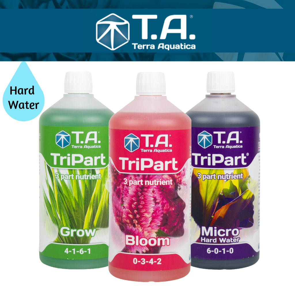 T.A. TriPart Bundle Gro, Bloom & Micro (GHE Flora Series) 1L HW