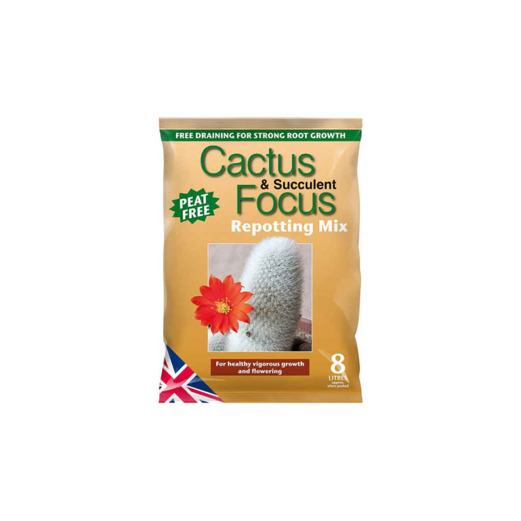 Growth Technology Cactus and Succulent Focus Repotting Mix 8L