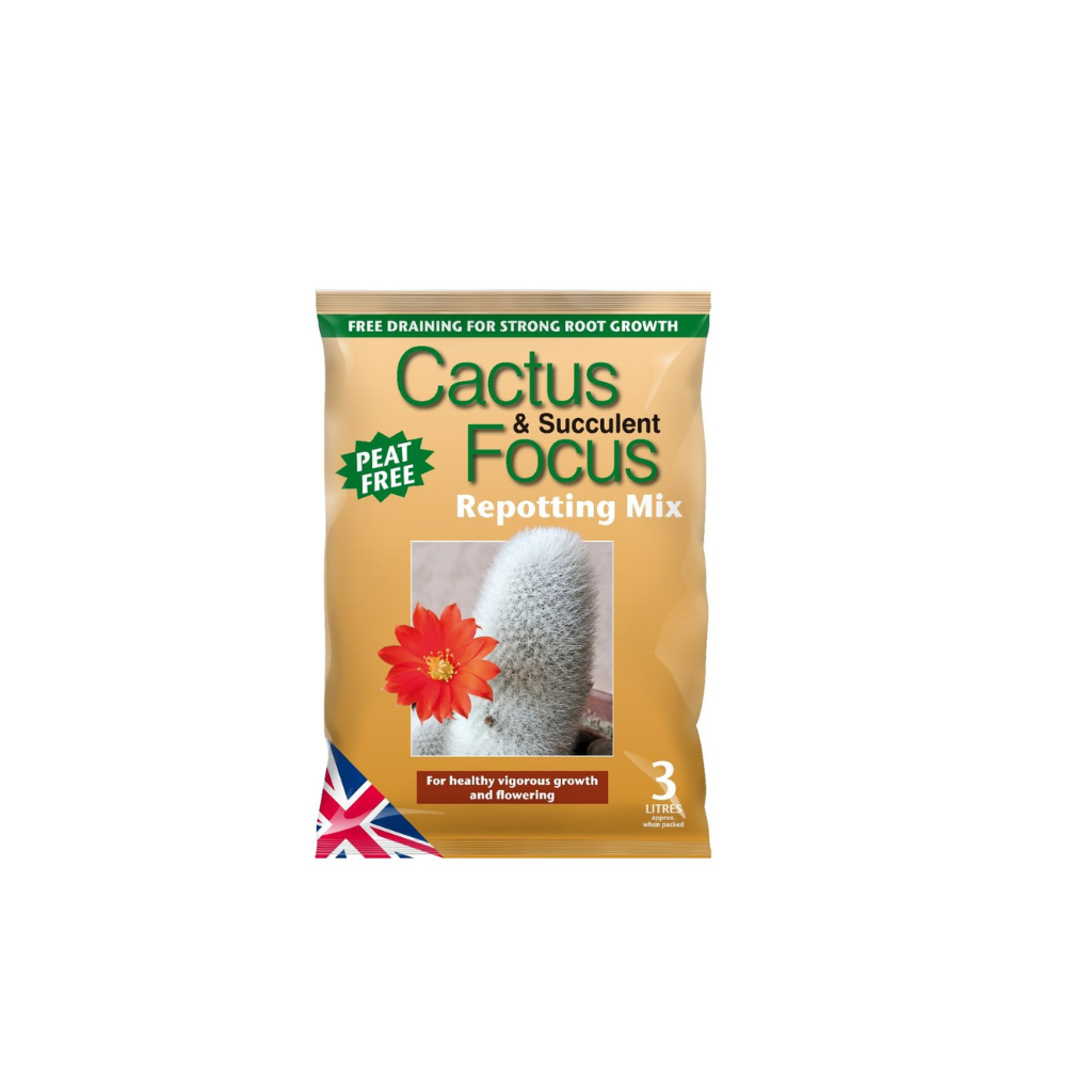 Growth Technology Cactus and Succulent Focus Repotting Mix 3L