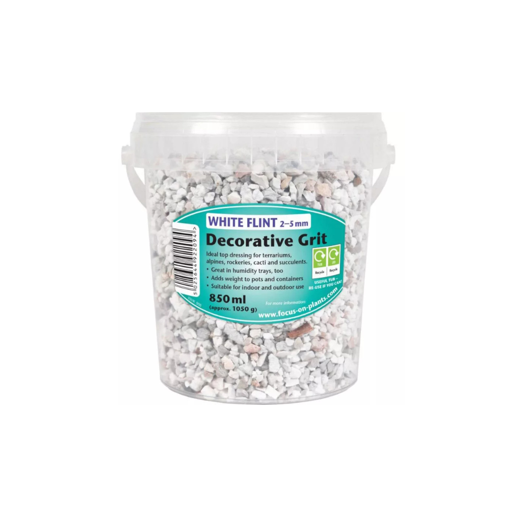 Growth Technology Terrarium Decorative Grit White Flint 850ml
