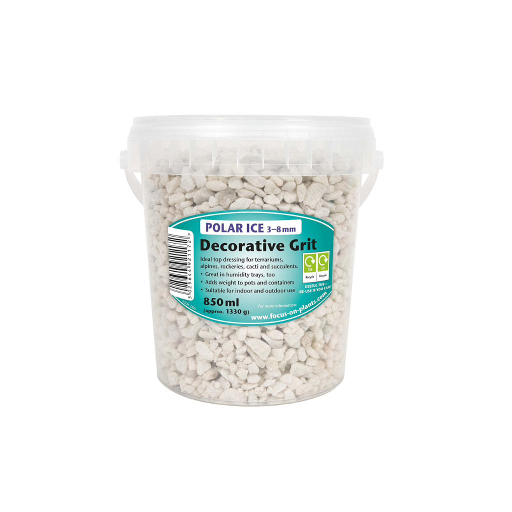 Growth Technology Terrarium Decorative Grit Polar Ice 850ml