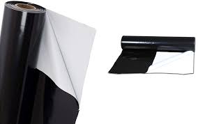 Mylar Black+White Sheeting 125mu