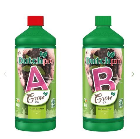 DutchPro Soil Grow A&B Hard Water