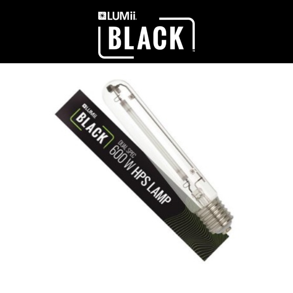 Lumii BLACK 600w HPS Bulb Grow Dual Spectrum