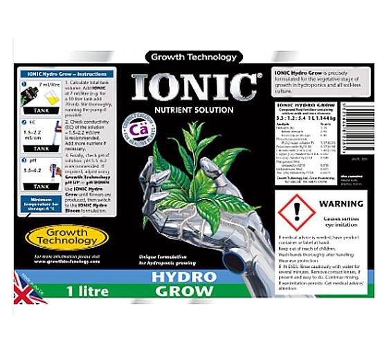 Growth Technology Ionic Hydro Grow