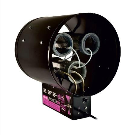 Uvonair CD-1200 12" Inline Ozone Generator