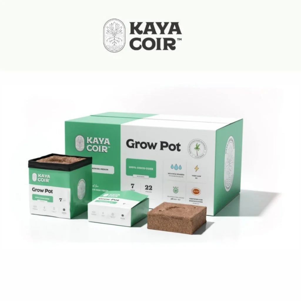 Kaya Coir 7" Grow Pot 7.57lt (2 gallon)