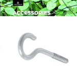 LightHouse HD Steel Screw Hooks - Pack of 2