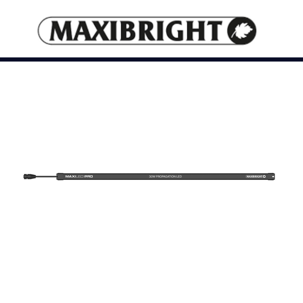 Maxibright LED light bar on a white background