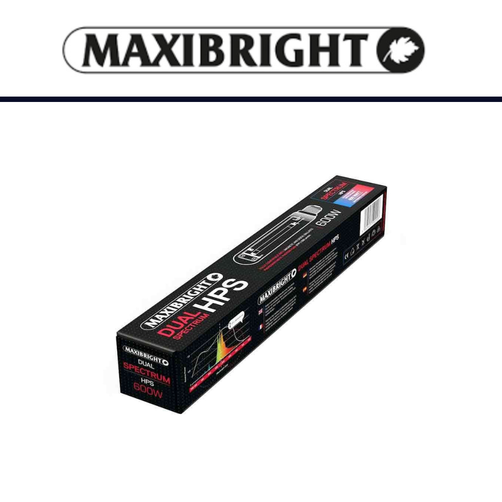Maxibright HPS packaging on a white background