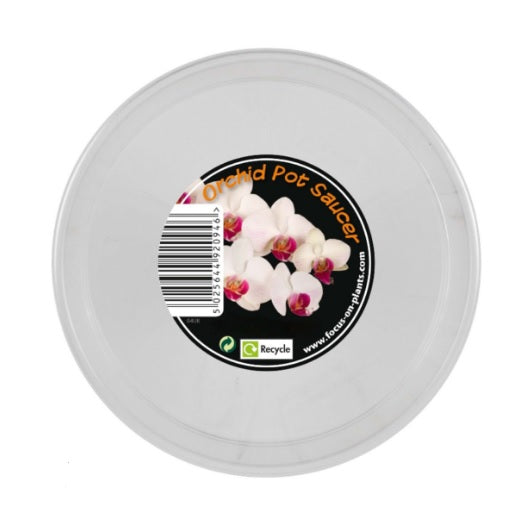 Growth Technology Clear Orchid Saucer 15cm