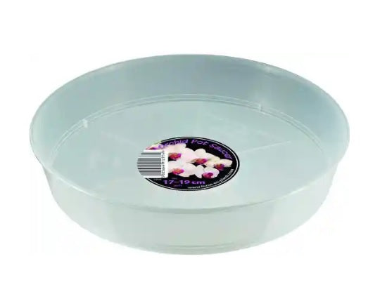 Growth Technology Clear Orchid Saucer 17-19cm top