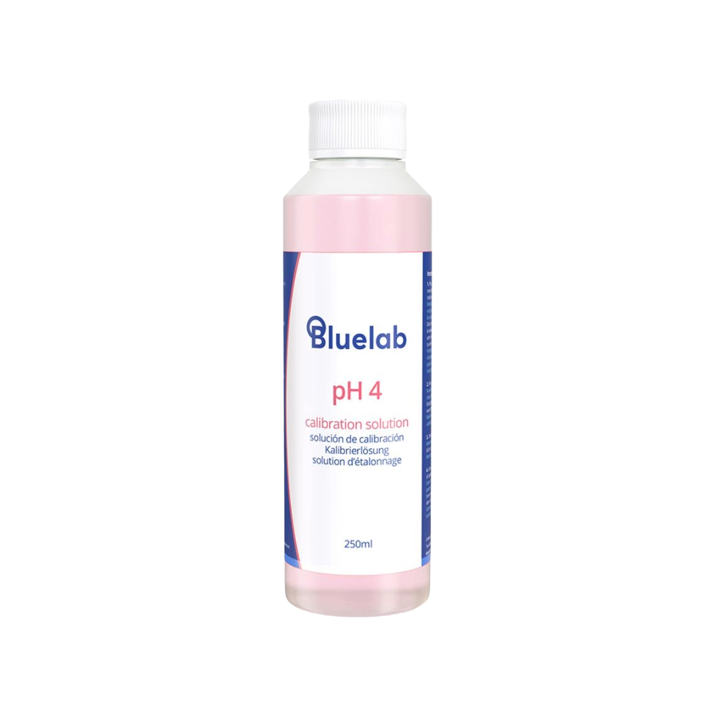 Bluelab pH 4 Calibration Fluid Solution - 250ml (MAIN)