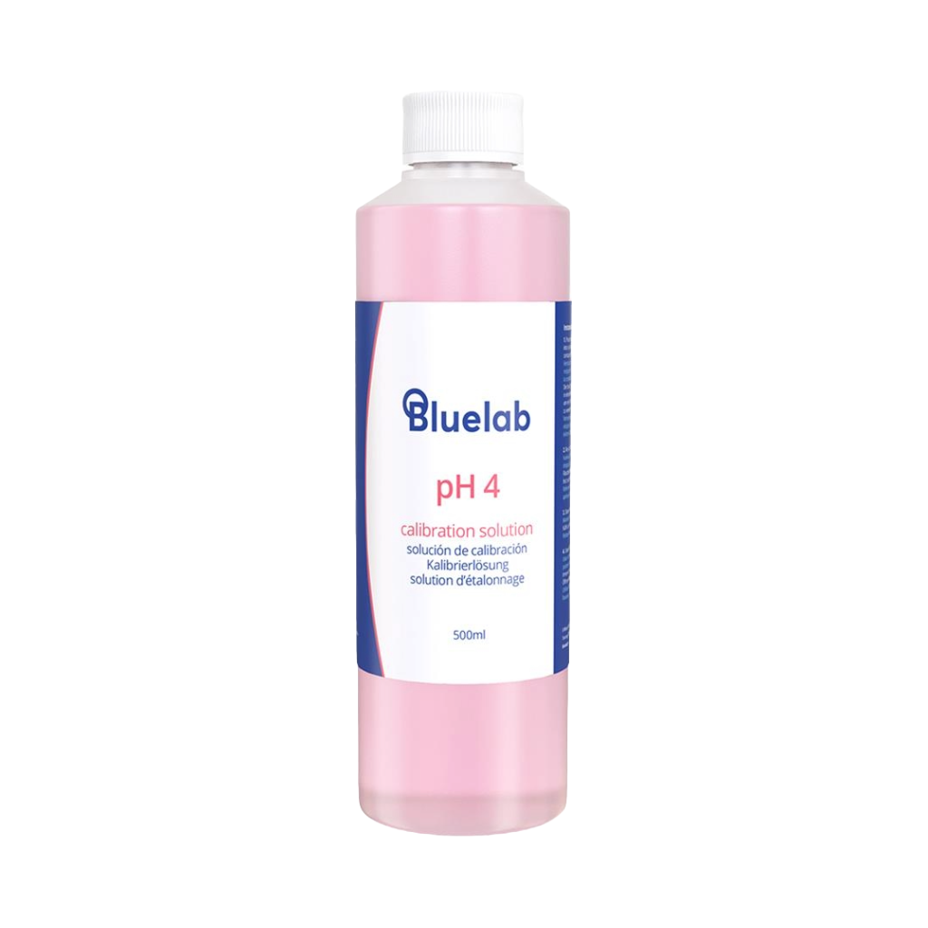 Bluelab pH 4 Calibration Fluid Solution - 500ml (MAIN)