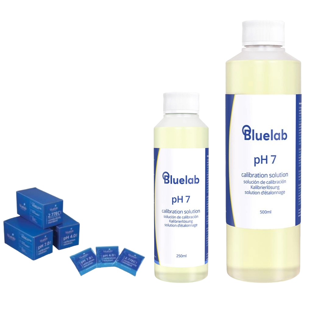 Bluelab pH 7 Calibration Solution - 250ml, 500ml, x30 Sachets (MAIN)