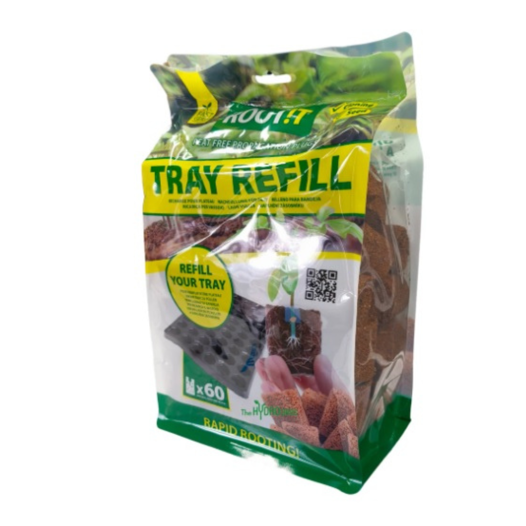 ROOT!T Dry Peat Free Plug 60 Refill Bag