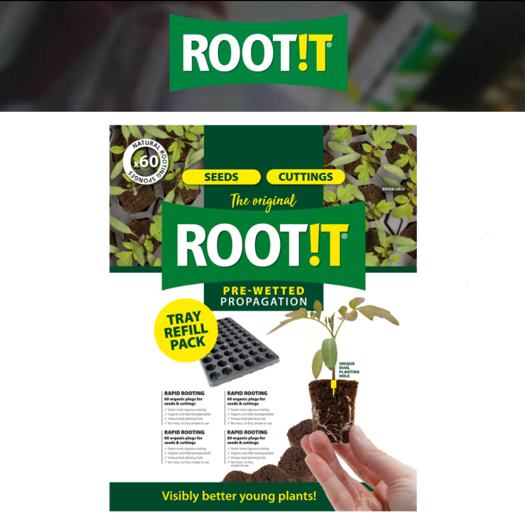 ROOT!T Dry Peat Free Plug 60 Refill Bag