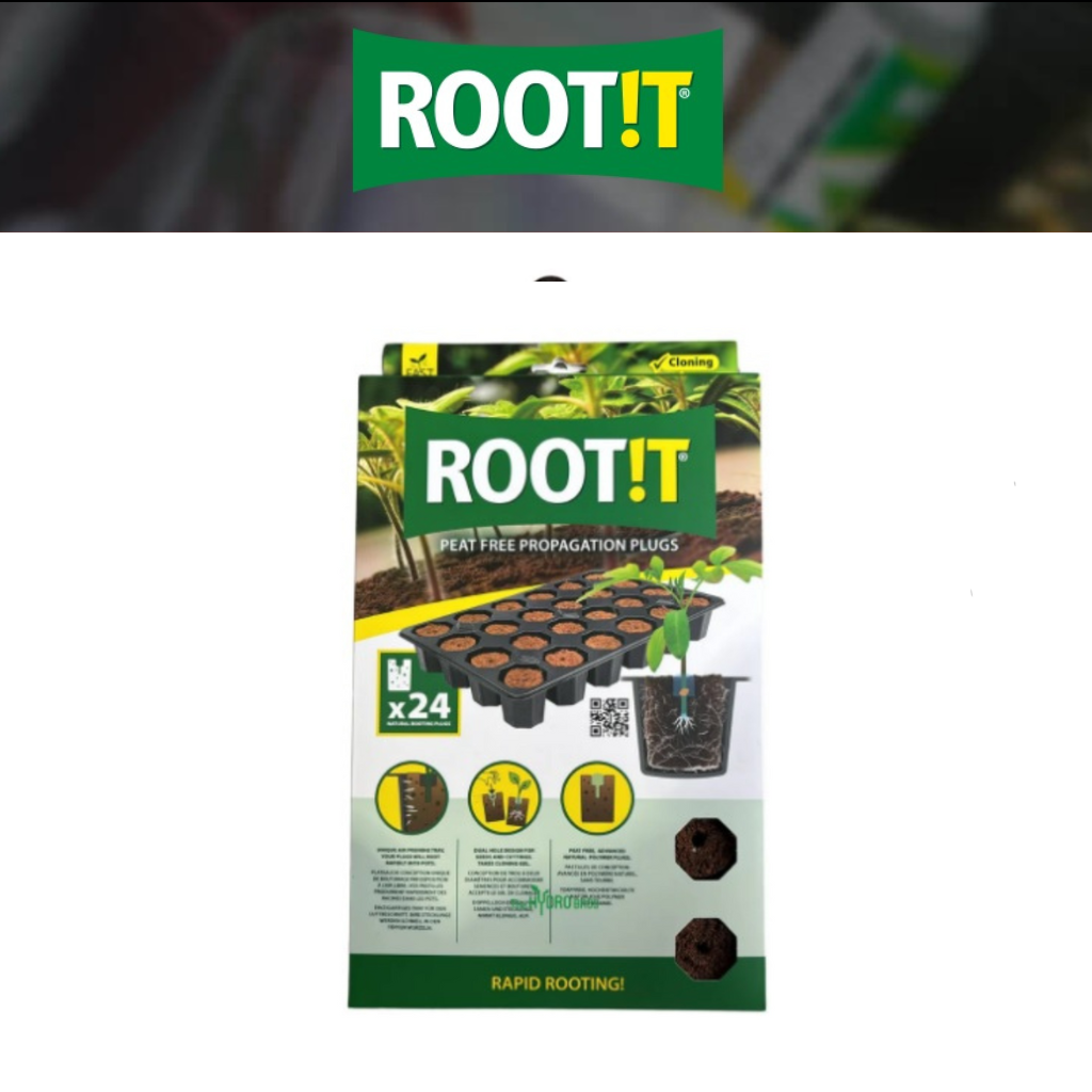 ROOT!T 24 Dry, Peat-Free Cell Filled Tray