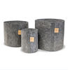 Root Pouch Charcoal Fabric Pots