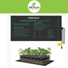 Senua Seedling Heat Mat 20W (25.4 x 52.7 cm) - Heated Propagator for Germination