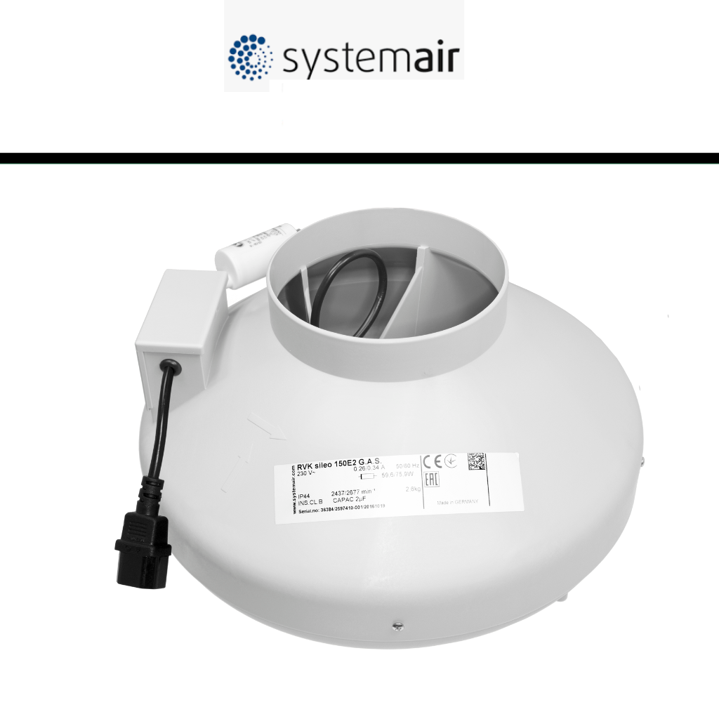 Systemair Sileo RVK Fan